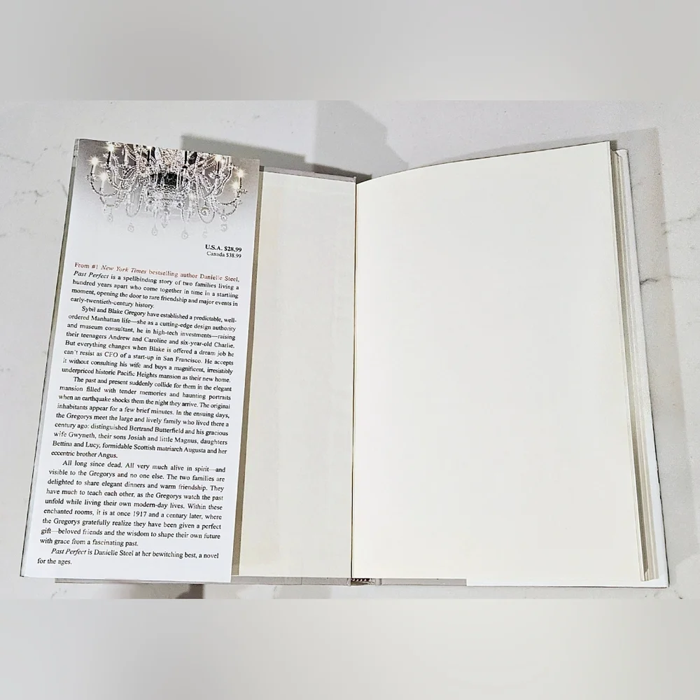 BOGO Past Perfect: A Novel Danielle Steel Hardcover Book Romance